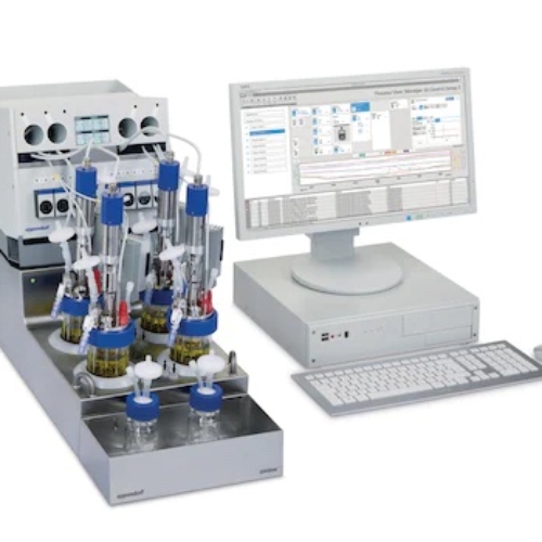 Sistema de mini biorreactor con multiples vasos de control independiente DASbox (Aplica al Programa Federal Equipar Ciencia)